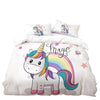 Two-Person Unicorn Bed Set